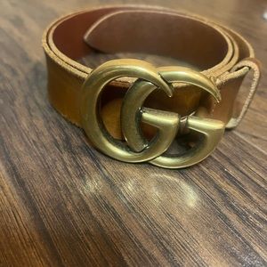 Gucci Double G Brown Belt